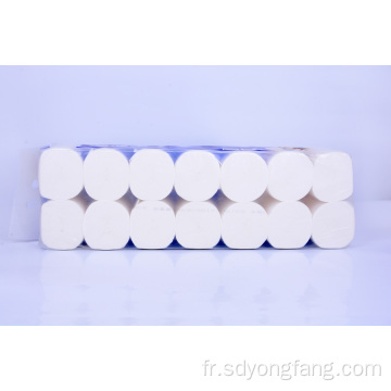 Rouleaux de papier toilette 100 % purs de qualité supérieure sans couvertures en papier